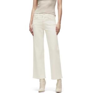 HUDSON Women’s Rosie High-Rise Wide Leg Ankle Jean(Ecru)