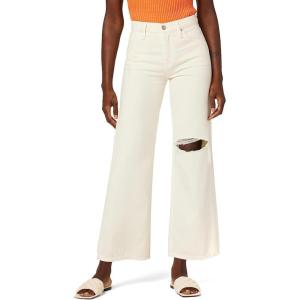 HUDSON Women’s Rosie High-Rise Wide Leg Ankle Jean(Ecru Vintage)