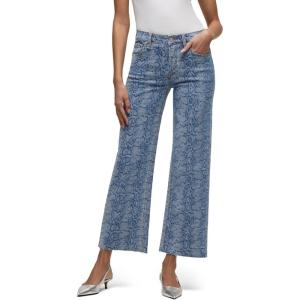 HUDSON Women’s Rosie High-Rise Wide Leg Ankle Jean(Venom)
