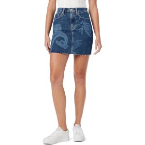 HUDSON Women’s Viper Mini Skirt(Indigo Paisley)