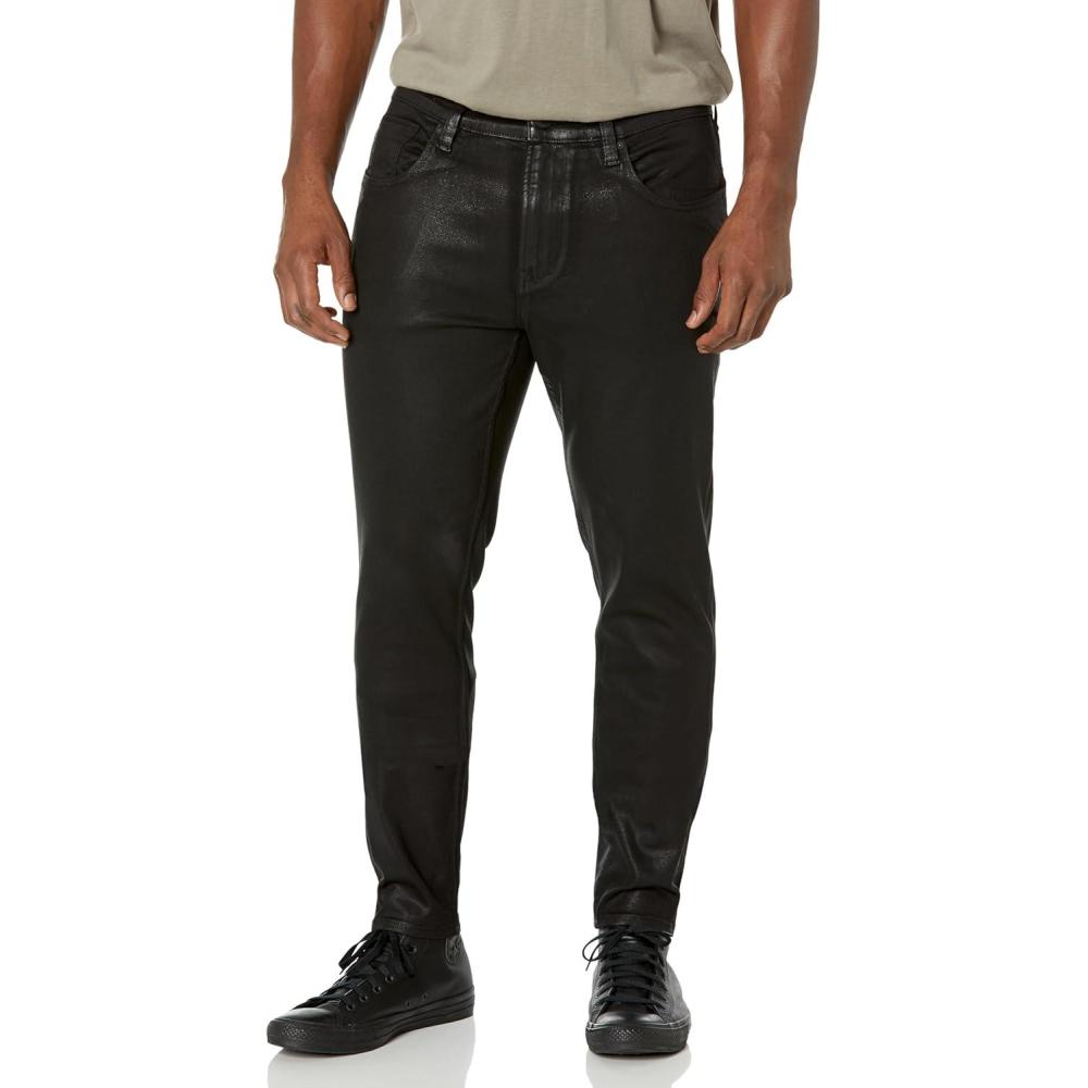 imageHUDSON Mens Zack Skinny 36quotBlack Wax