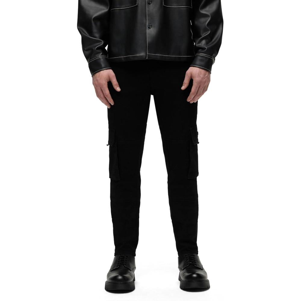 imageHUDSON Mens Zack Skinny CargoRaven
