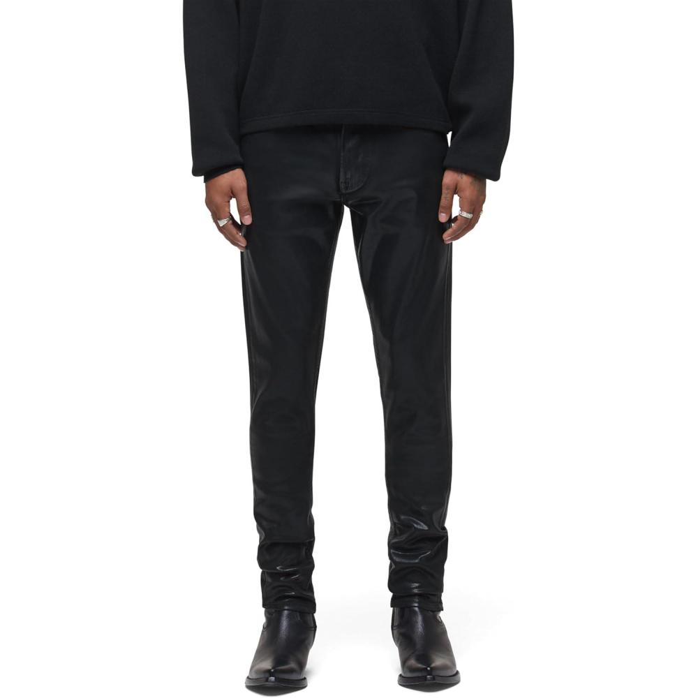 imageHUDSON Mens Zack Skinny JeanJet Black Wax