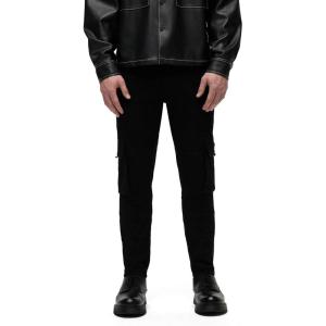 HUDSON Men’s Zack Skinny Cargo(Raven)
