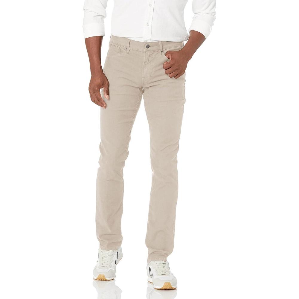 imageHUDSON Mens Blake Slim Straight Leg PantSteel Grey