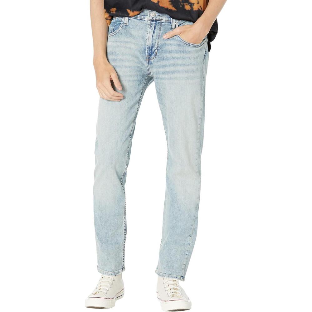 imageHUDSON Mens Blake Slim Straight Leg Twill PantCentral