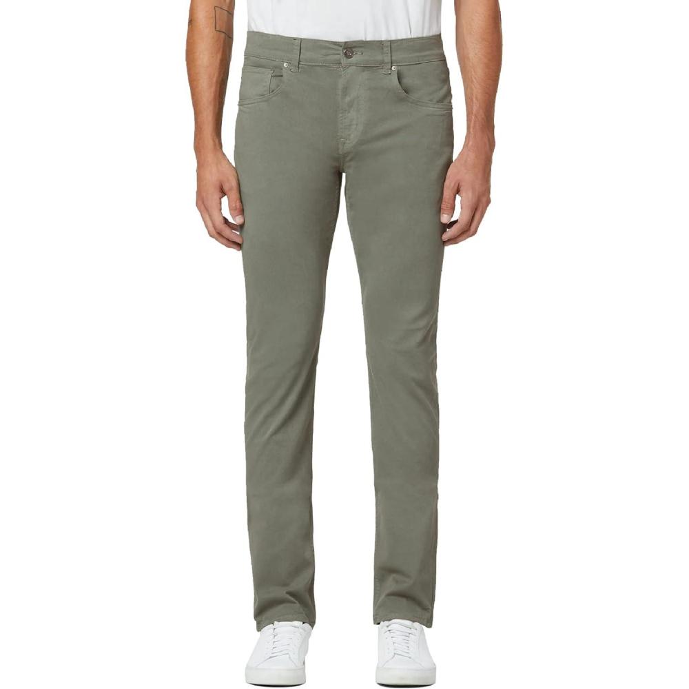 imageHUDSON Mens Blake Slim Straight Leg Twill PantGreen