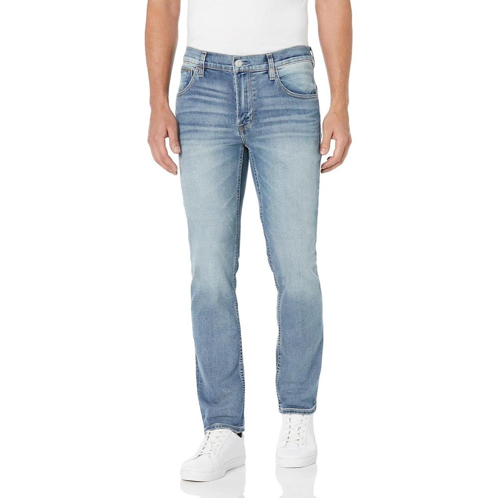 imageHUDSON Mens Blake Slim Straight Leg Twill PantPlaza