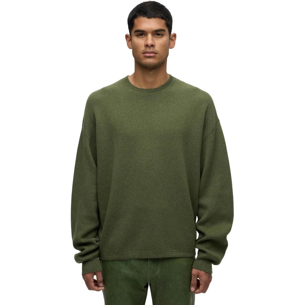 imageHUDSON Mens Crew Neck SweaterSweaterRich Pine