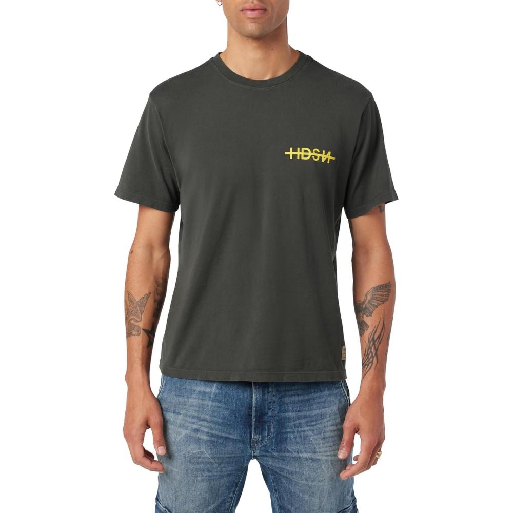 imageHUDSON Mens Vintage TeeNight Stamp