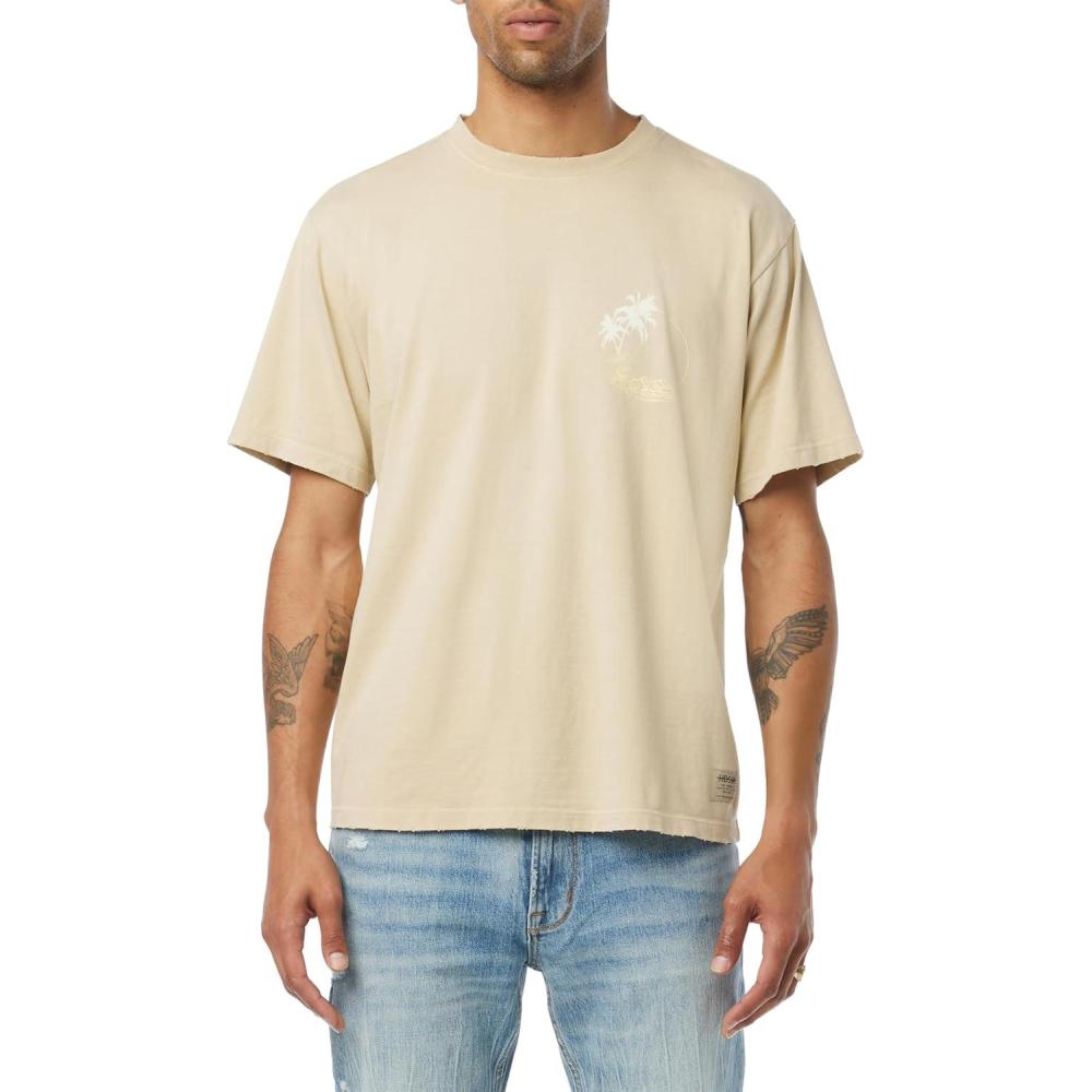 imageHUDSON Mens Vintage TeeSand Palm