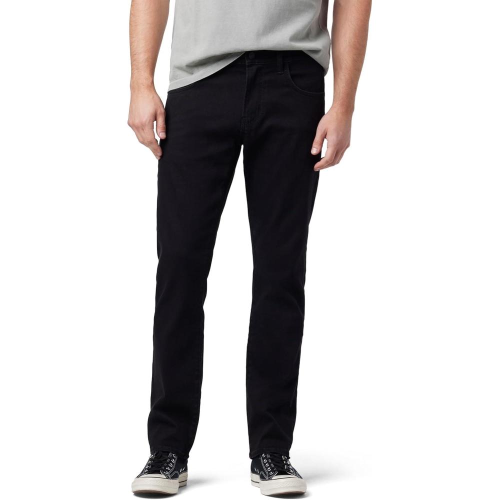 imageHudson Mens Byron Slim Fit Straight Leg JeanBlack Rinse