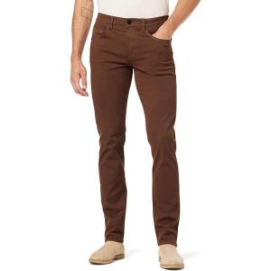 HUDSON Men’s Blake Slim Straight Leg Twill Pant(Chocolate Brown)