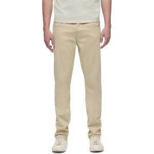 HUDSON Men’s Blake Slim Straight Leg Twill Pant(Lt Beige)