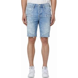 HUDSON Men’s Blinder V.2 Biker Short(Indigo Spray)