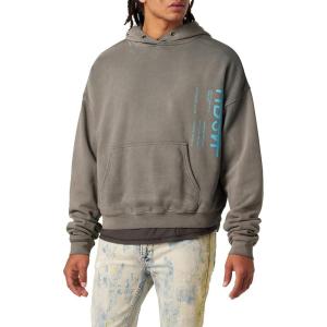 HUDSON Men’s Crop Hoodie(Storm Grey)