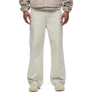 HUDSON Men’s Luca Relaxed Fit Wide Leg Carpenter Pant(Silver Birch)