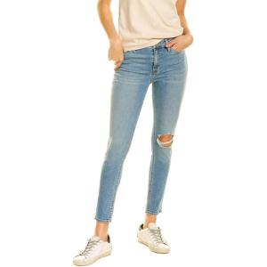 HUDSON Women’s Nico Mid Rise, Skinny Ankle Jean(Heart of Glass)