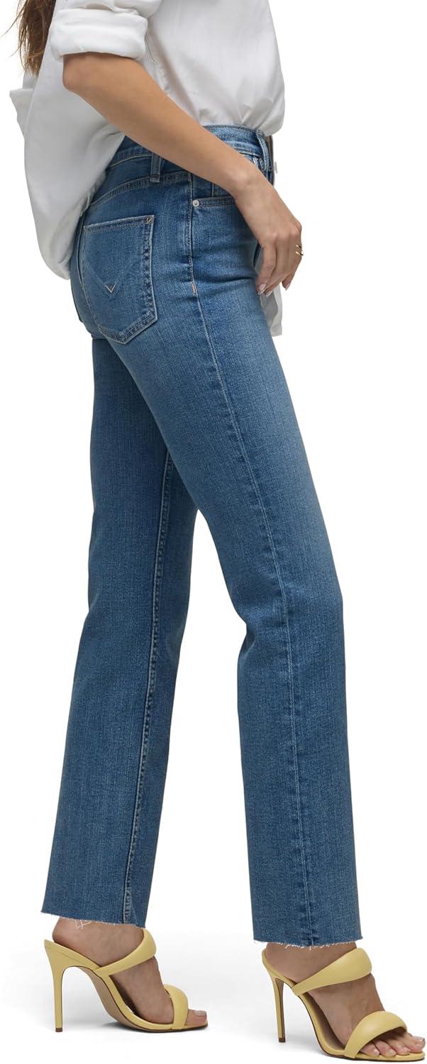 imageHUDSON Remi HighRise Straight Leg Ankle JeanBravery