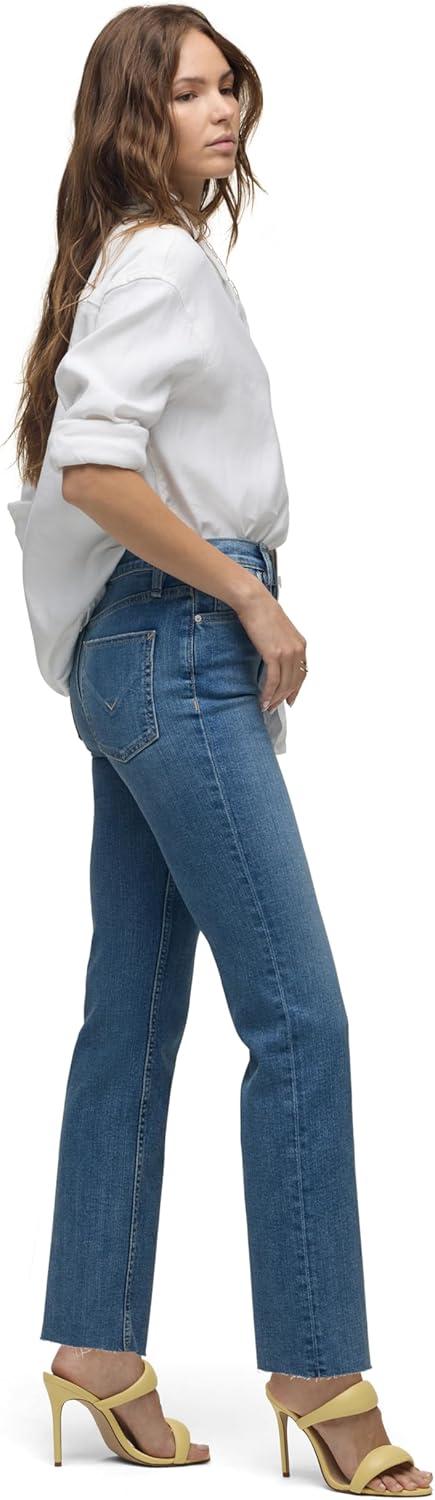imageHUDSON Remi HighRise Straight Leg Ankle JeanBravery