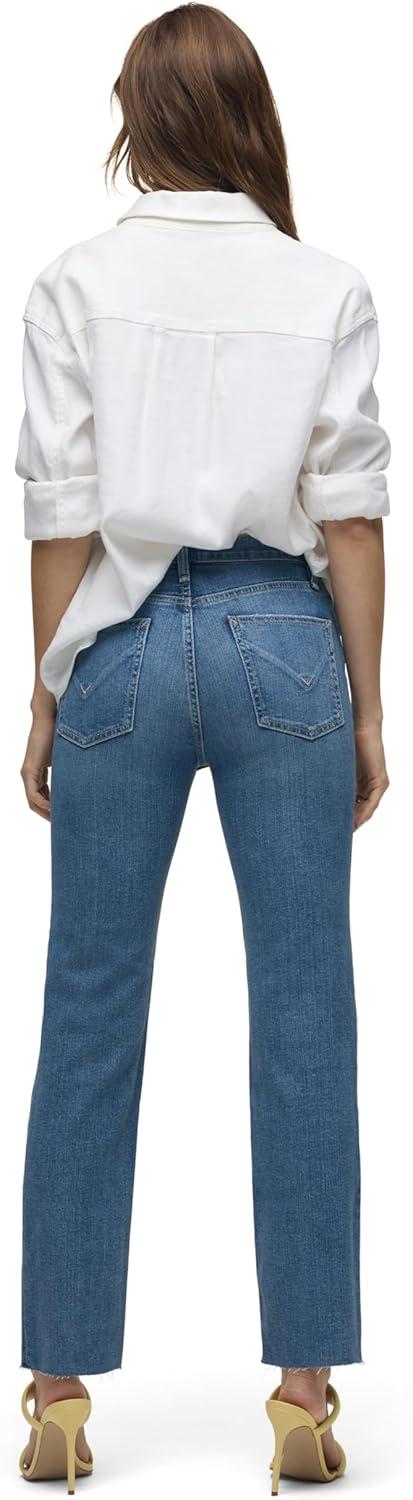 imageHUDSON Remi HighRise Straight Leg Ankle JeanBravery