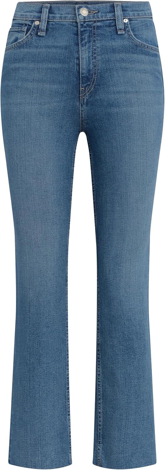 imageHUDSON Remi HighRise Straight Leg Ankle JeanBravery