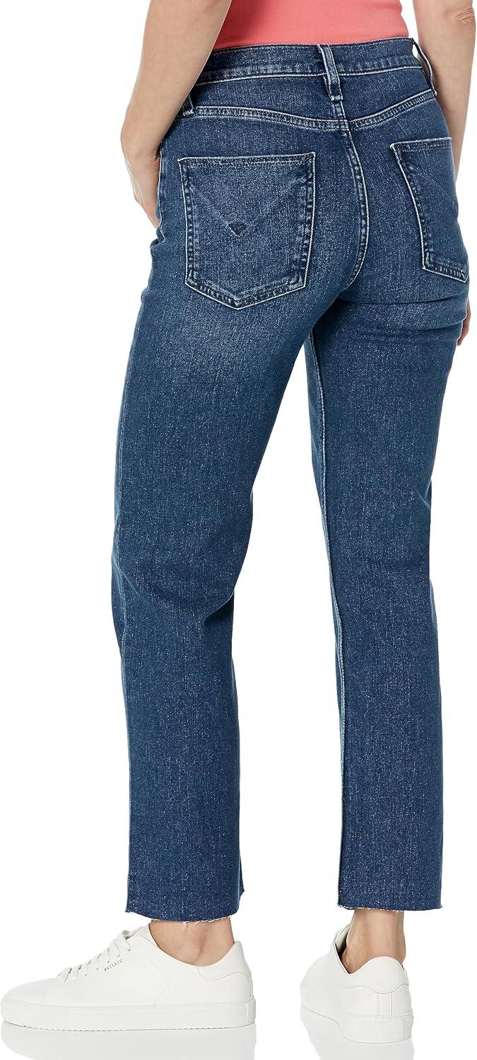 imageHUDSON Remi HighRise Straight Leg Ankle JeanDeep Dive
