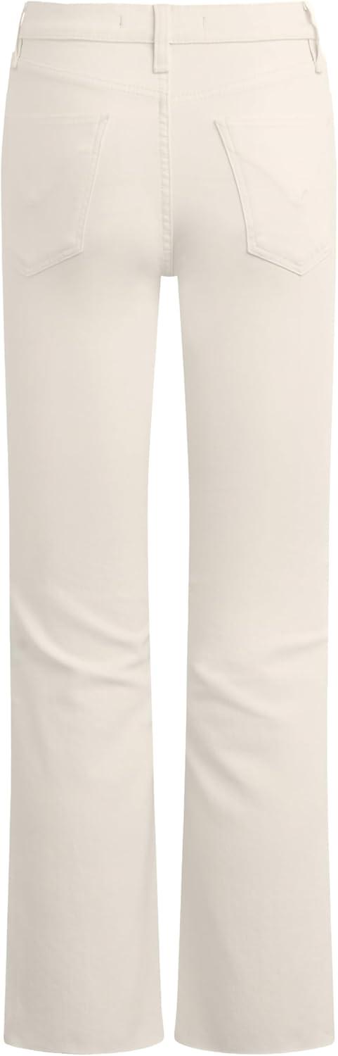 imageHUDSON Remi HighRise Straight Leg Ankle JeanEcru