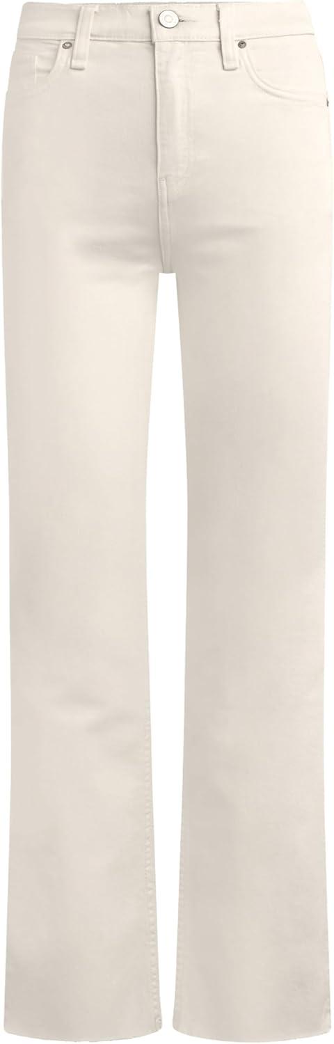 imageHUDSON Remi HighRise Straight Leg Ankle JeanEcru
