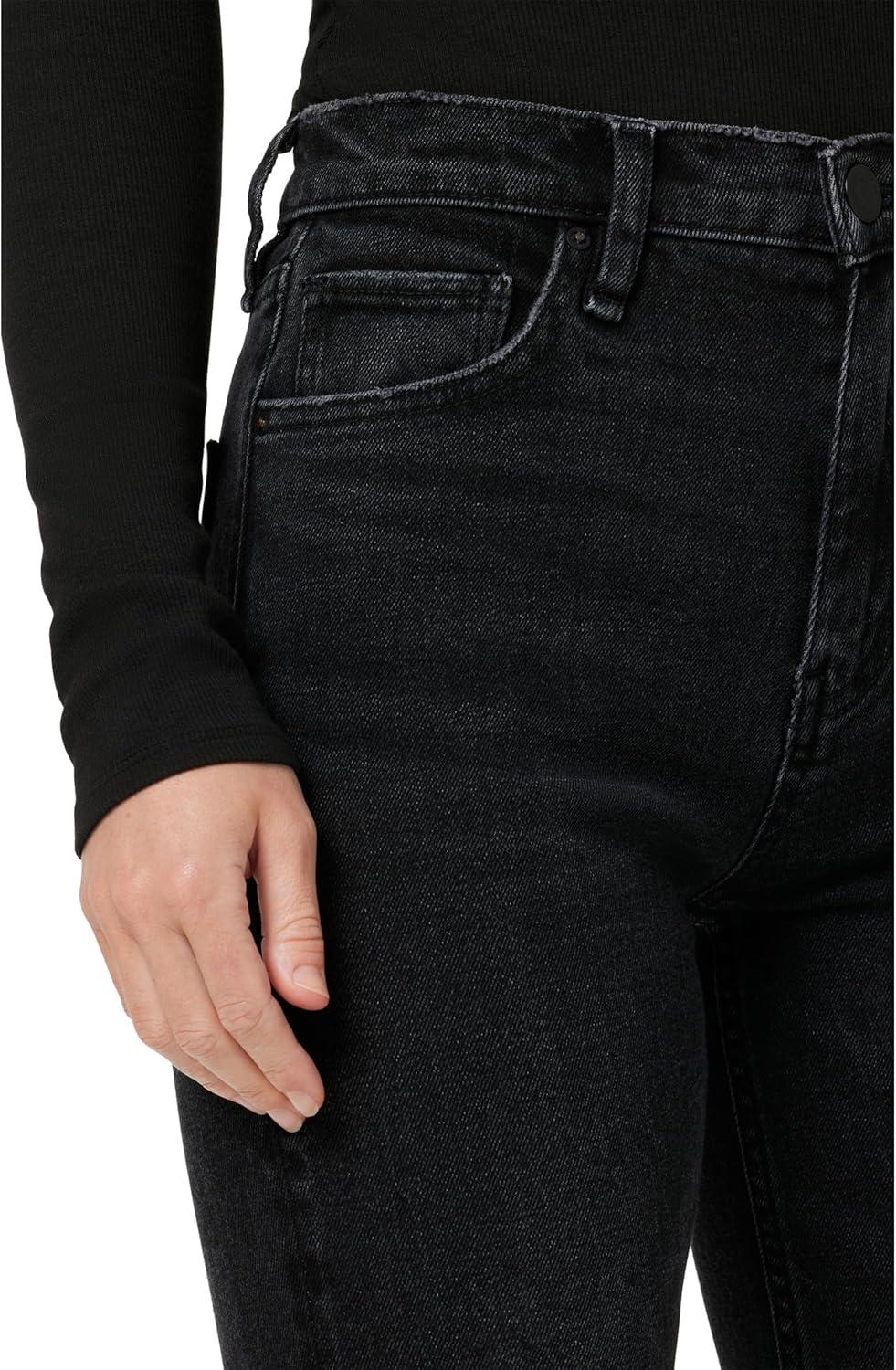 imageHUDSON Remi HighRise Straight Leg Ankle JeanFade to Black