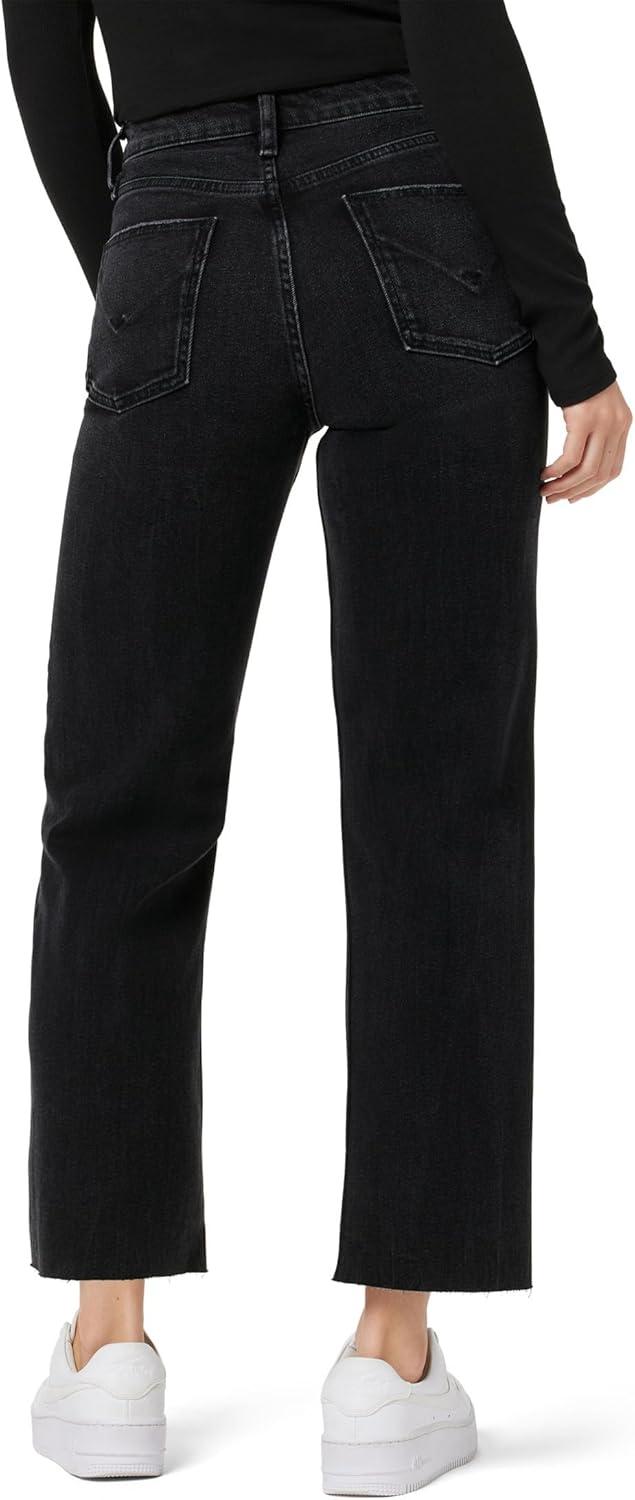 imageHUDSON Remi HighRise Straight Leg Ankle JeanFade to Black