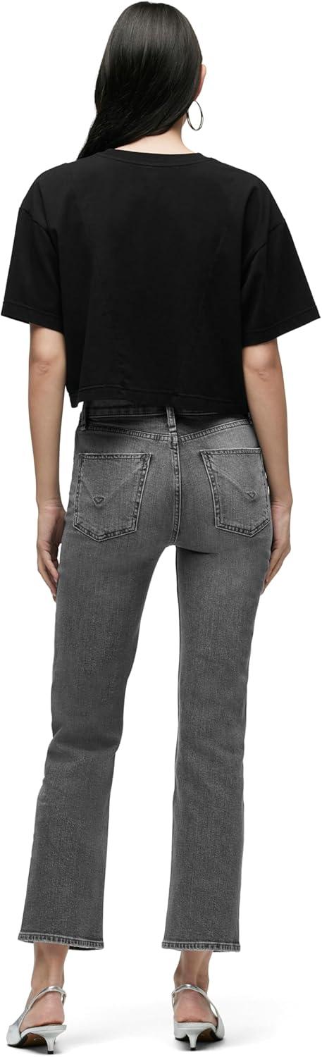 imageHUDSON Remi HighRise Straight Leg Ankle JeanShadow