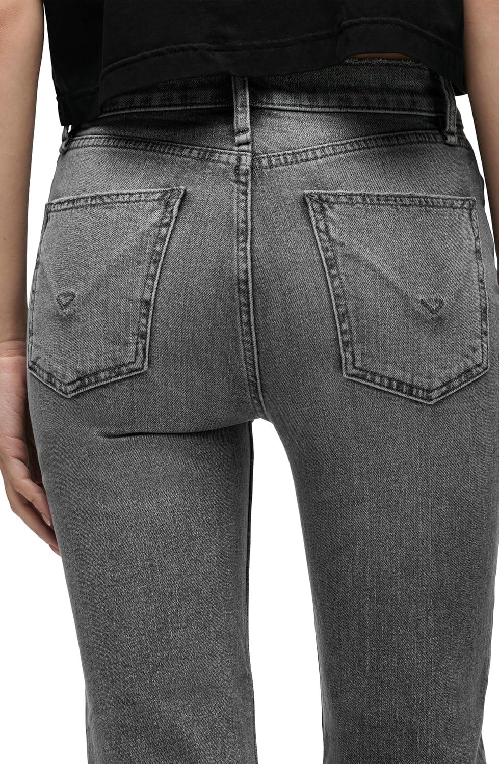 imageHUDSON Remi HighRise Straight Leg Ankle JeanShadow