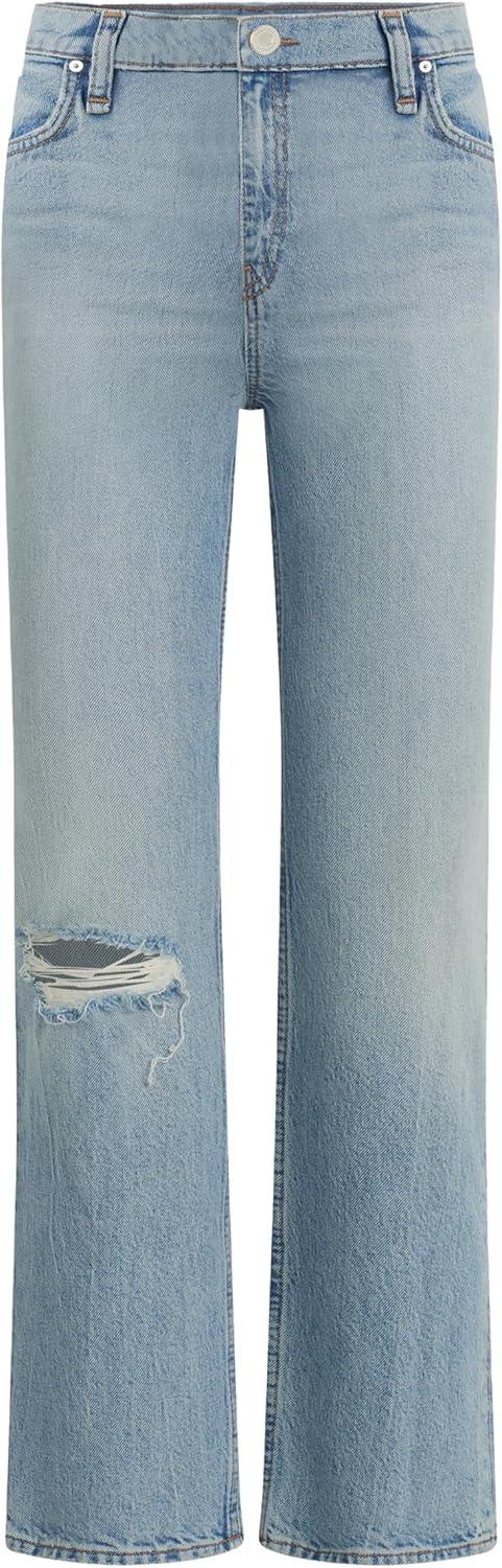 imageHUDSON Remi HighRise Straight Leg Ankle JeanSprinkle Destructe