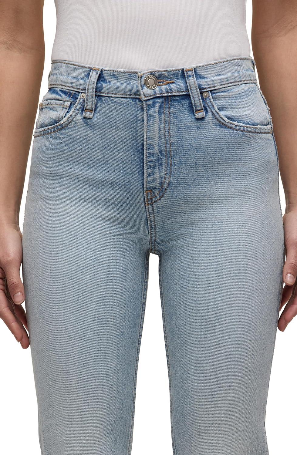 imageHUDSON Remi HighRise Straight Leg Ankle JeanSprinkle Destructe