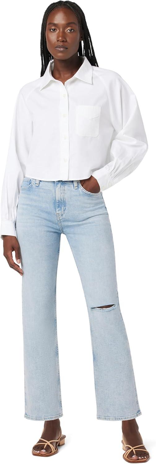 imageHUDSON Remi HighRise Straight Leg Ankle JeanStar Dust