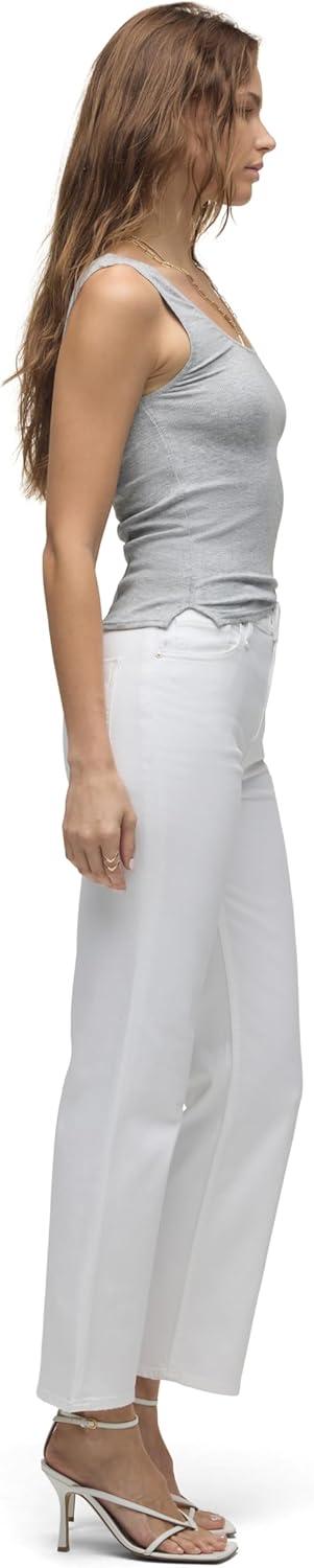 imageHUDSON Remi HighRise Straight Leg Ankle JeanWhite