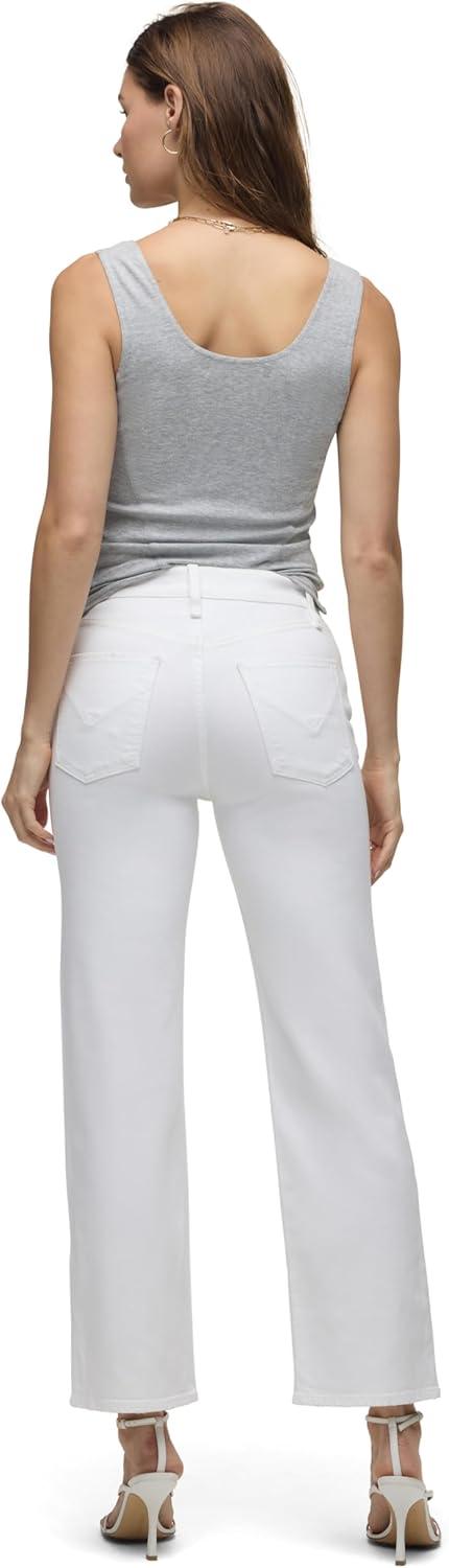 imageHUDSON Remi HighRise Straight Leg Ankle JeanWhite