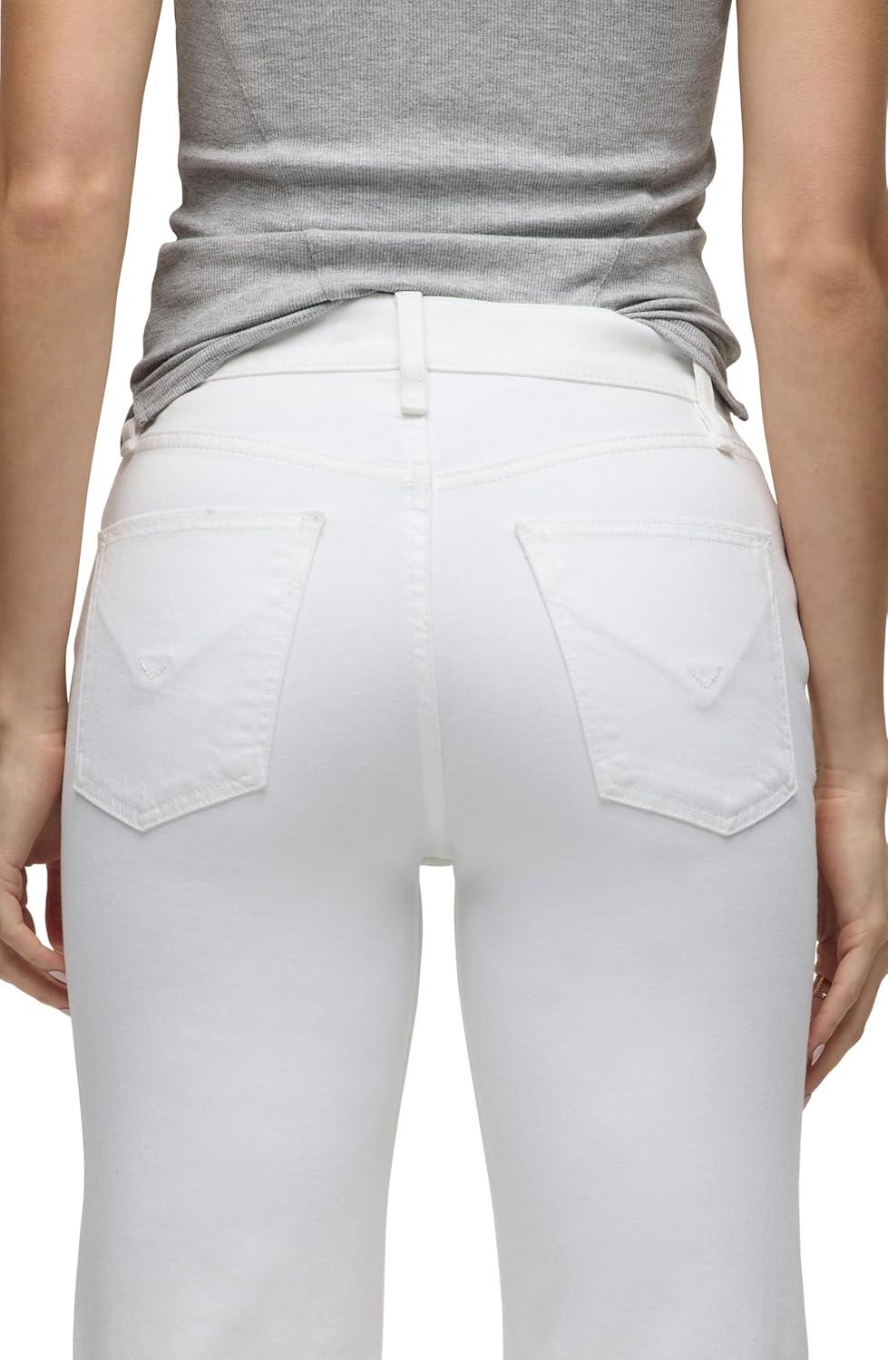 imageHUDSON Remi HighRise Straight Leg Ankle JeanWhite