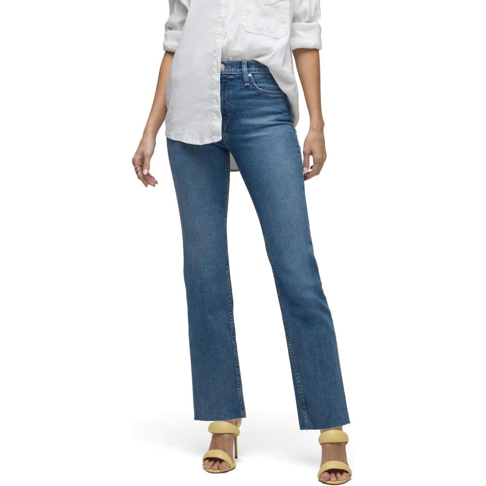 imageHUDSON Remi HighRise Straight Leg Ankle JeanBravery