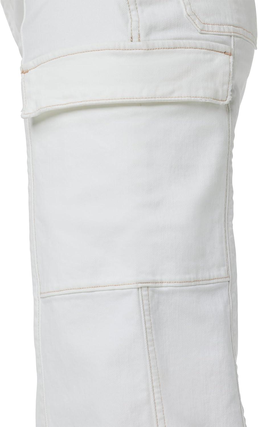 imageHUDSON Womens Utility Wide Leg Cargo MaternityWhite