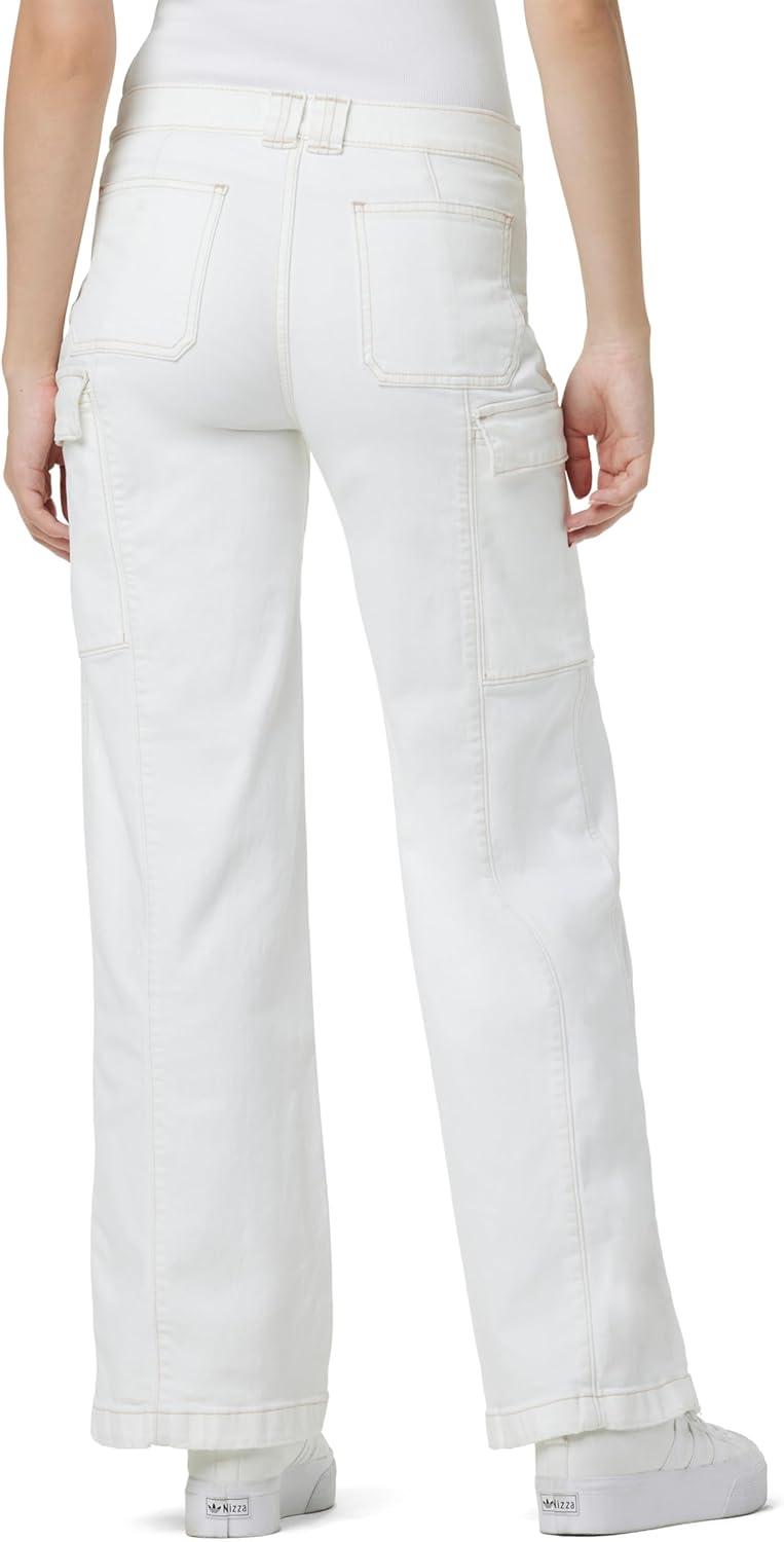 imageHUDSON Womens Utility Wide Leg Cargo MaternityWhite