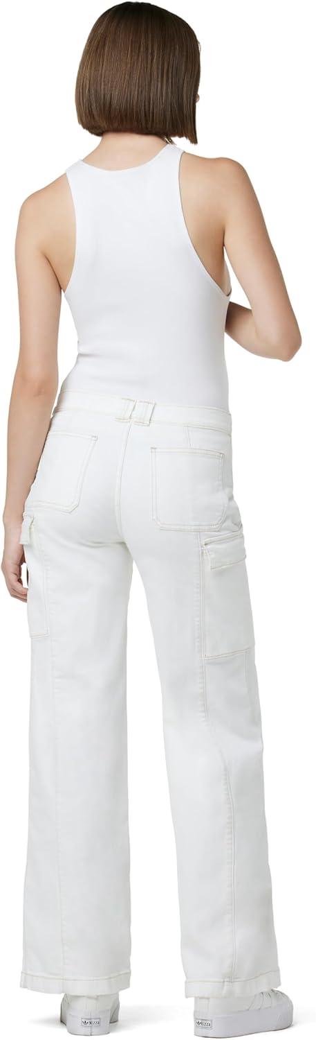 imageHUDSON Womens Utility Wide Leg Cargo MaternityWhite