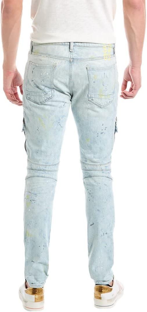 imageHUDSON Mens Zack Biker SkinnyCarnival