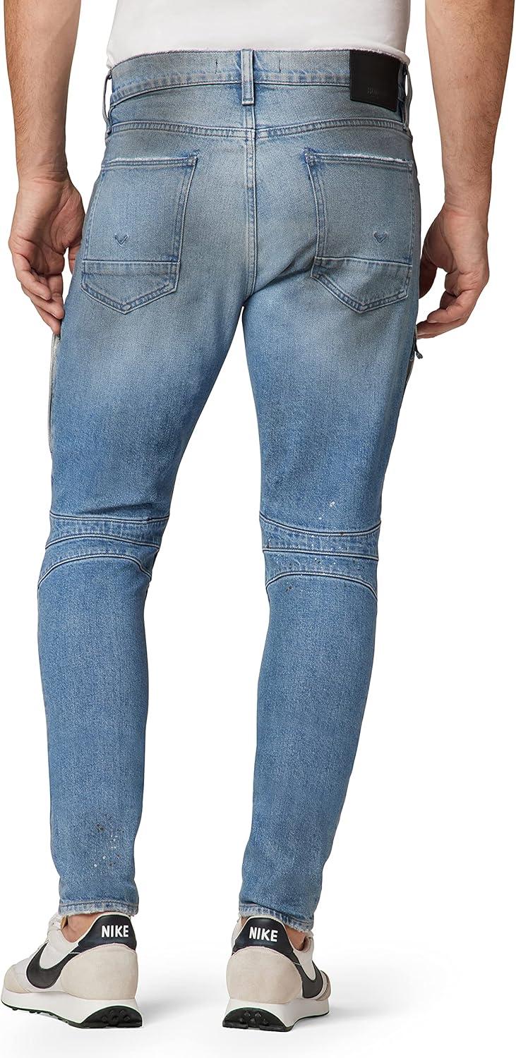 imageHUDSON Mens Zack Biker SkinnyMatte Vintage
