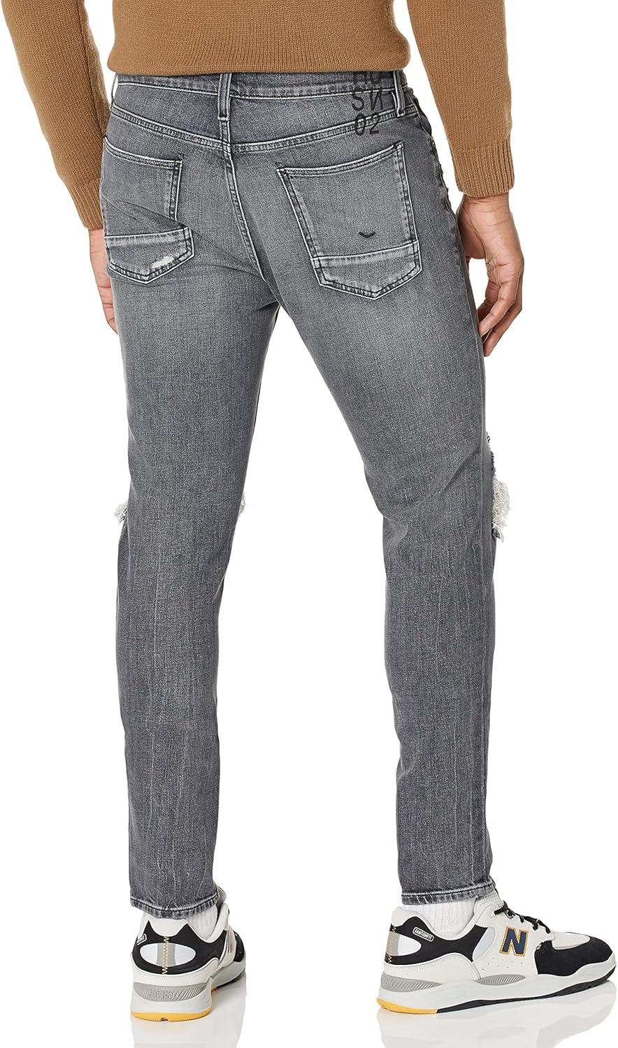 imageHUDSON Mens Zack Skinny JeanDark Concrete