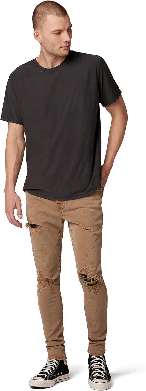 imageHUDSON Mens Zack Skinny JeanDesert Army