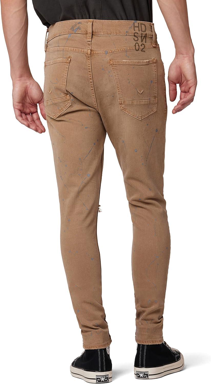 imageHUDSON Mens Zack Skinny JeanDesert Army