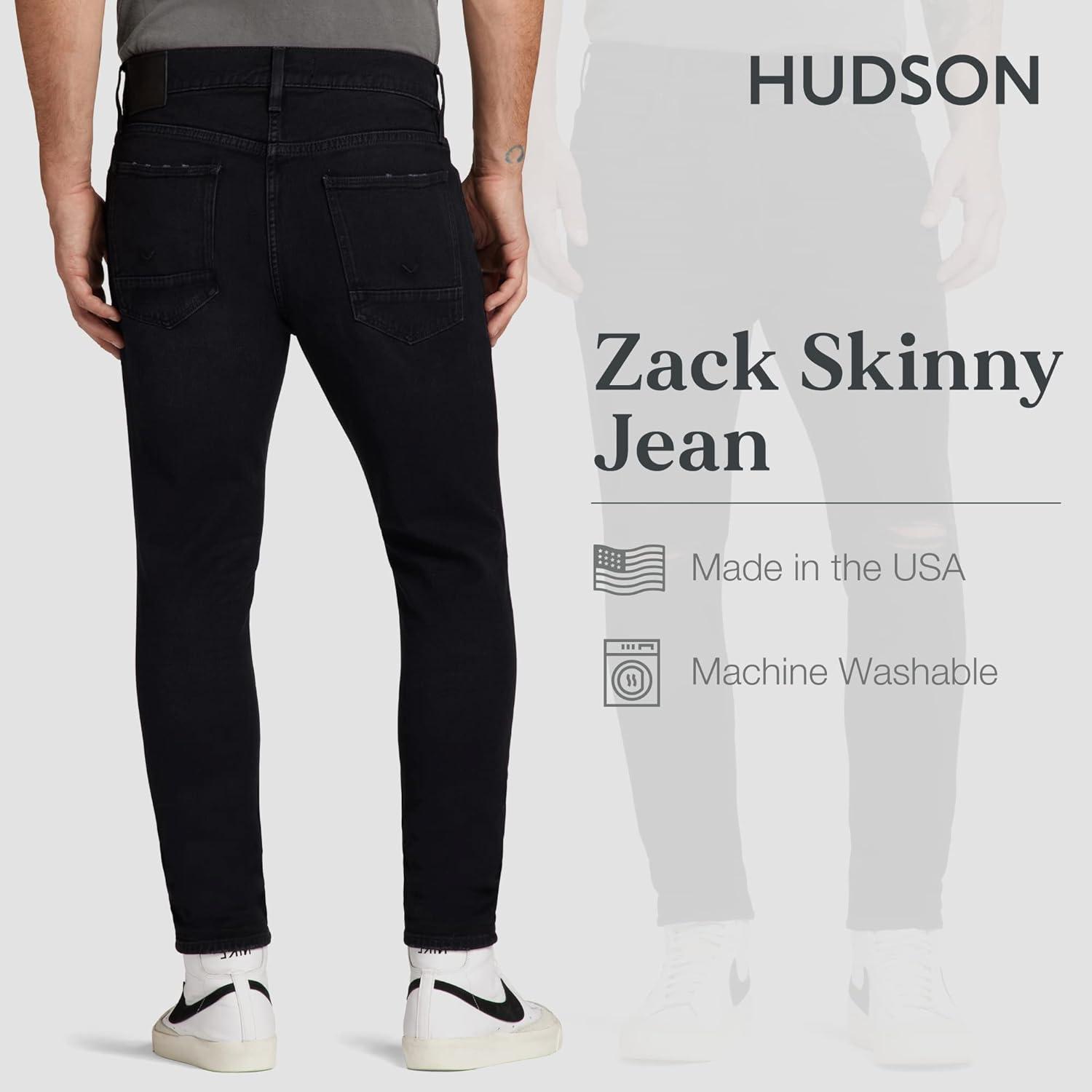 imageHUDSON Mens Zack Skinny JeanKeepers