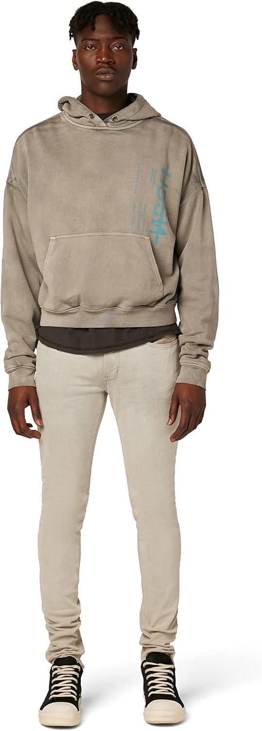 imageHUDSON Mens Zack Skinny JeanLt Concrete